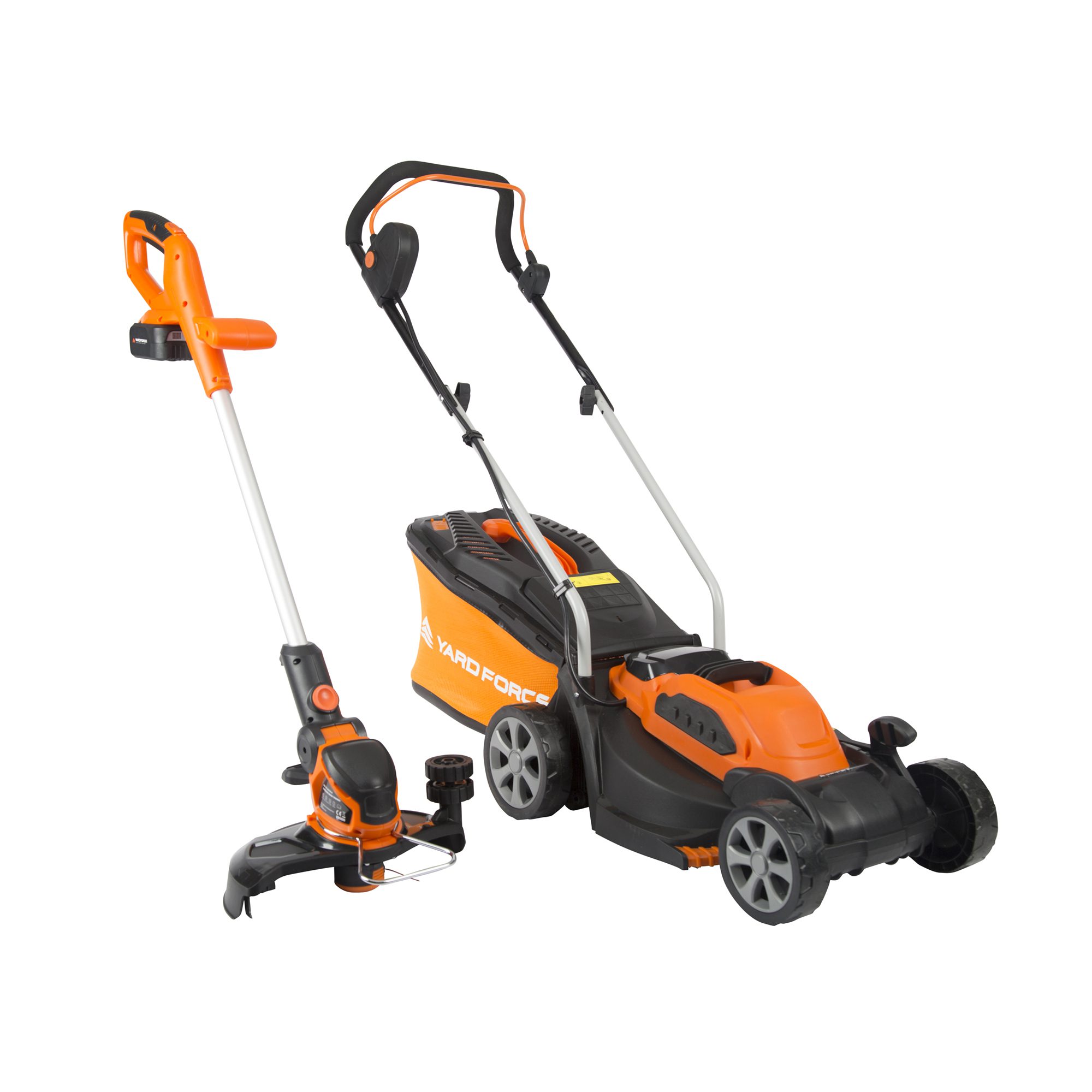Cordless Lawnmower & Grass Trimmer Twin Pack - Image 2